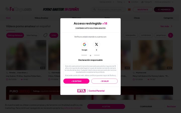 Screenshot of fakings.com