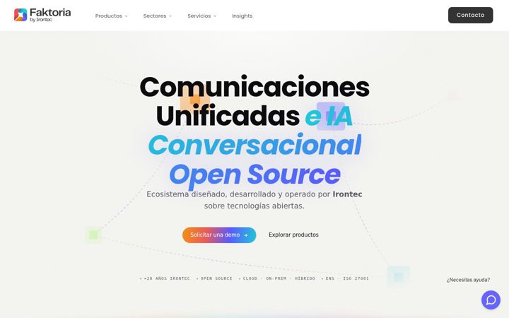 Screenshot of faktoria.es