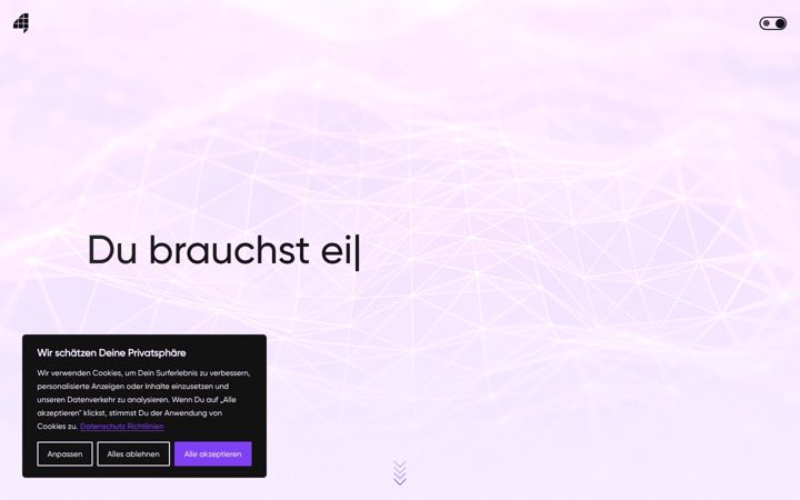 Screenshot of faktorvier.ch