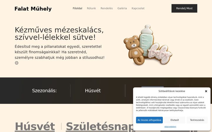 Screenshot of falatmuhely.hu