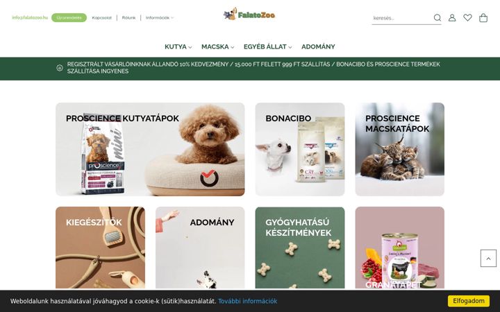 Screenshot of falatozoo.hu