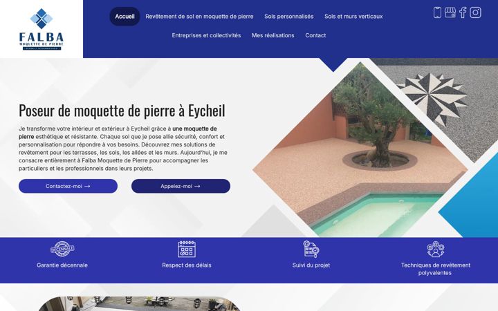Screenshot of falba-moquettedepierre.fr