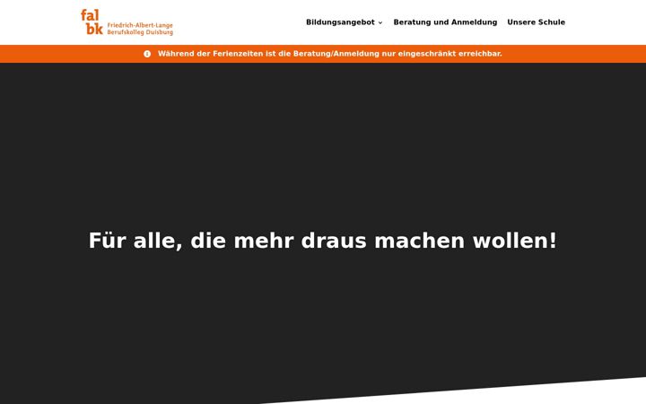 Screenshot von falbk.de