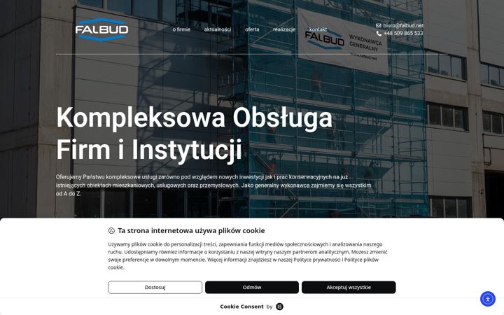 Screenshot of falbud.net
