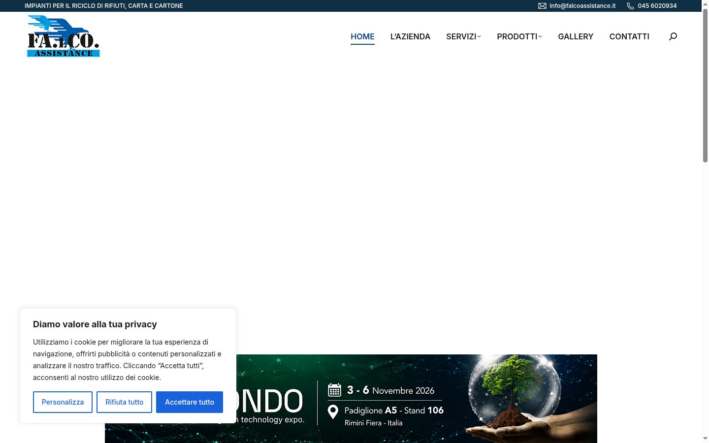 Screenshot van de toestemmingsbanner zoals getoond vóór enige interactie