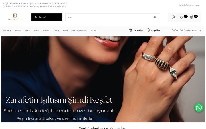 Screenshot of falcodore.com