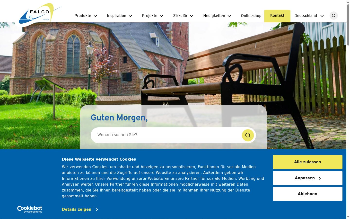 Screenshot tal-banner tal-kunsens muri qabel kwalunkwe interazzjoni