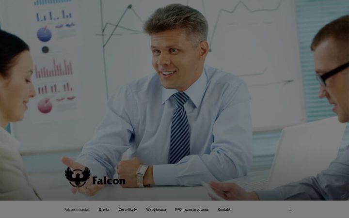 Screenshot of falcon-intrastat.pl