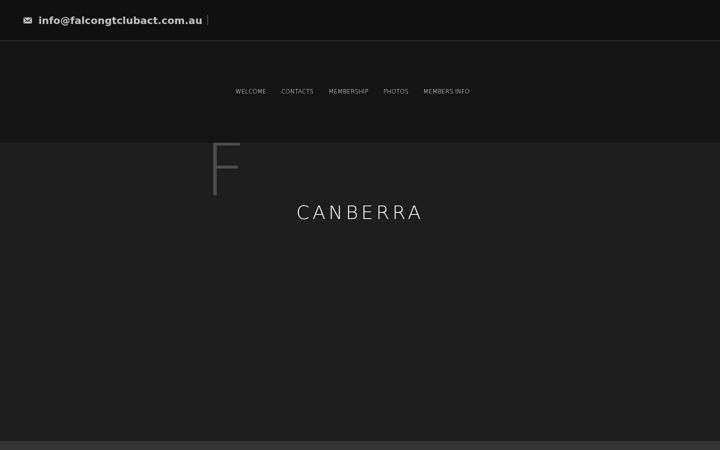 Screenshot ta' falcongtclubact.com.au