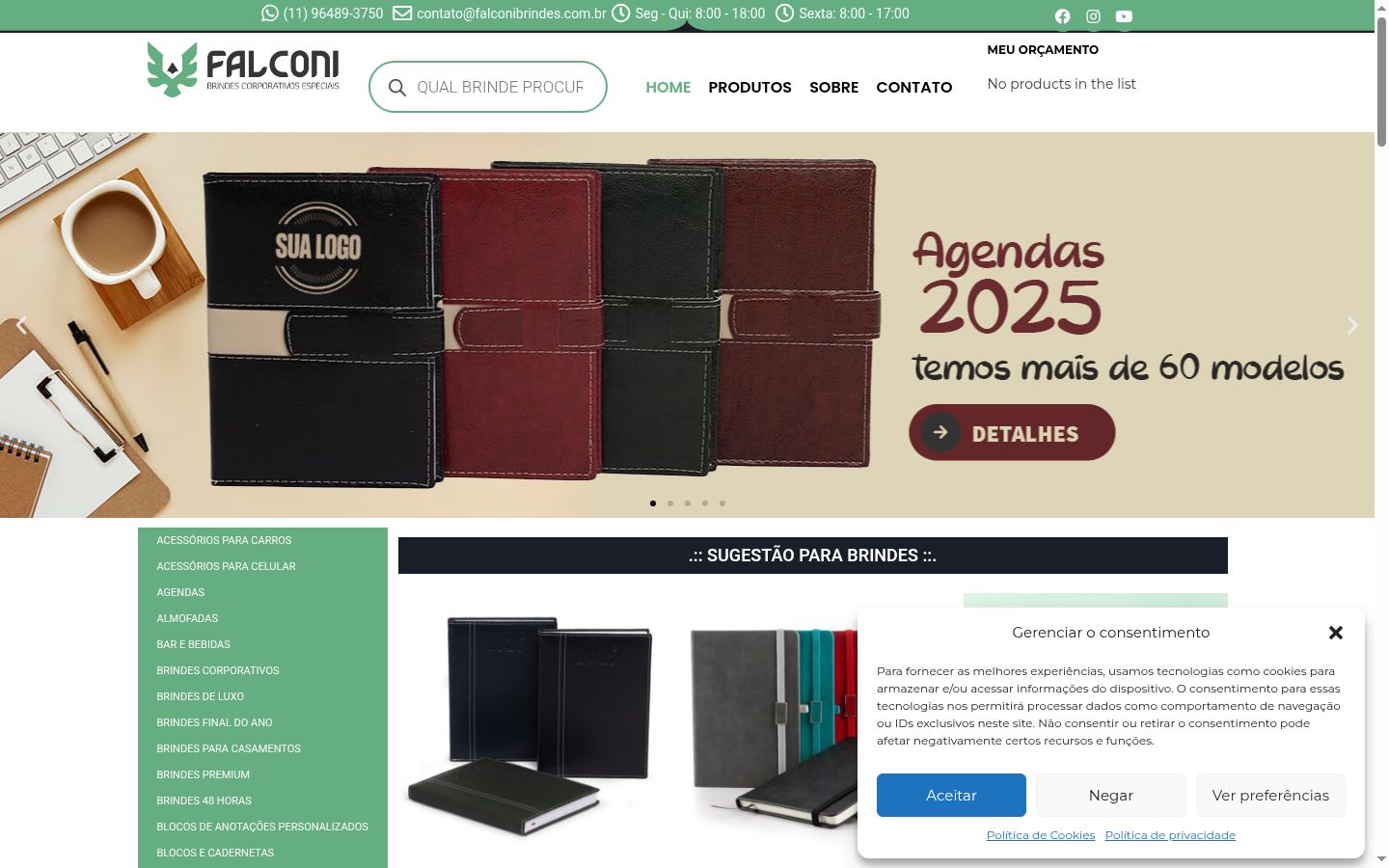 Snímka obrazovky banera súhlasu zobrazeného pred akoukoľvek interakciou