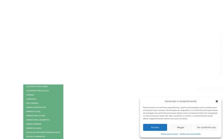 Screenshot of falconibrindes.com.br
