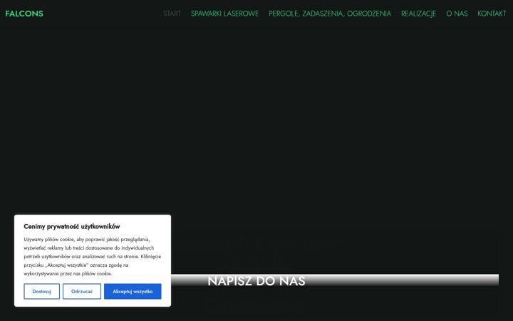 Screenshot of falcons-shop.pl