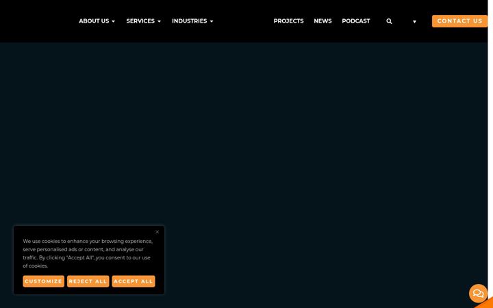 Screenshot of falconscreativegroup.com