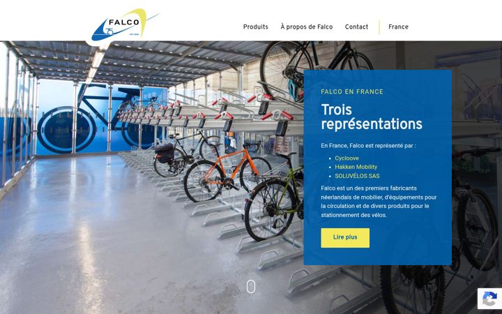 Screenshot of falcosa.fr