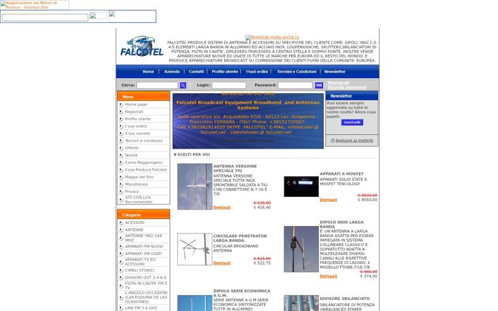 Zrzut ekranu falcotel.net