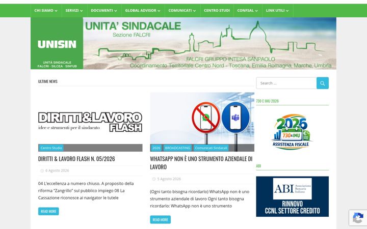 Screenshot of falcrifirenze.it