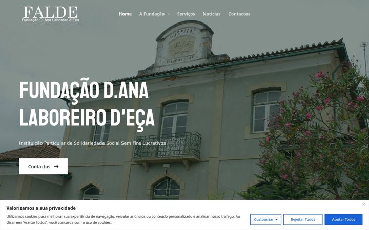 Screenshot of falde.pt