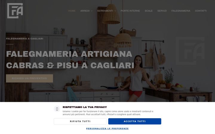 Screenshot di falegnameriaartigianacabrasepisu.it