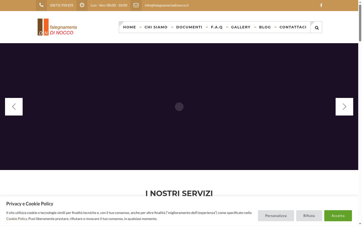 Screenshot des Einwilligungsbanners vor jeglicher Interaktion