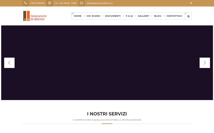 Screenshot di falegnameriadinocco.it