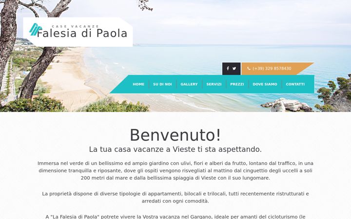 Screenshot of falesiadipaola.it