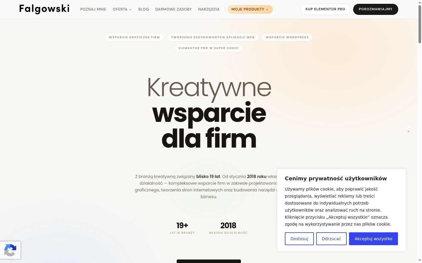 Sutikimo reklamjuostės, rodytos prieš bet kokią sąveiką, ekrano kopija