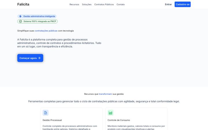 Screenshot of falicita.com
