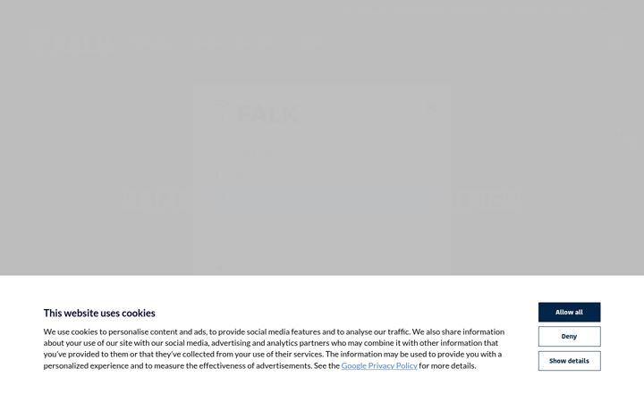 Screenshot of falk.com