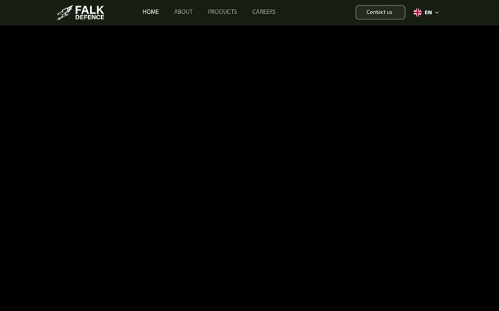 Screenshot of falkdefence.com
