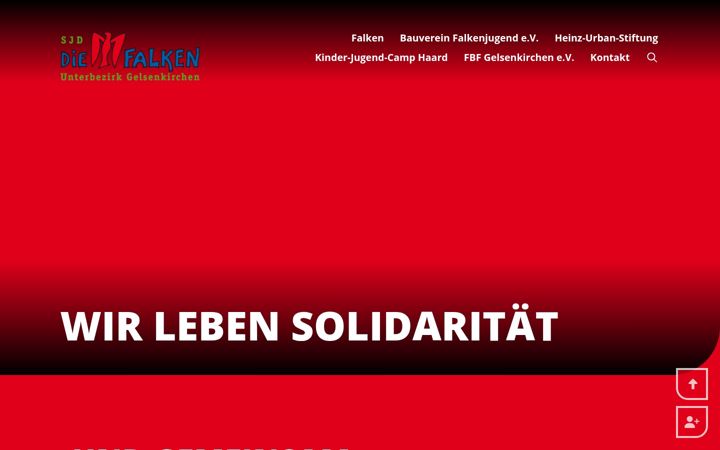 Екранна снимка на falken-gelsenkirchen.de