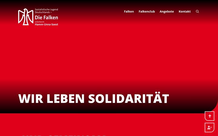 Zrzut ekranu falken-hamm-unna.de