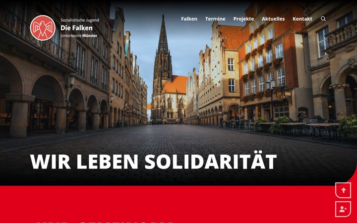 Screenshot of falken-muenster.de