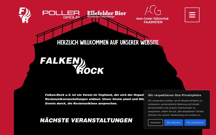 Screenshot of falken-rock.de