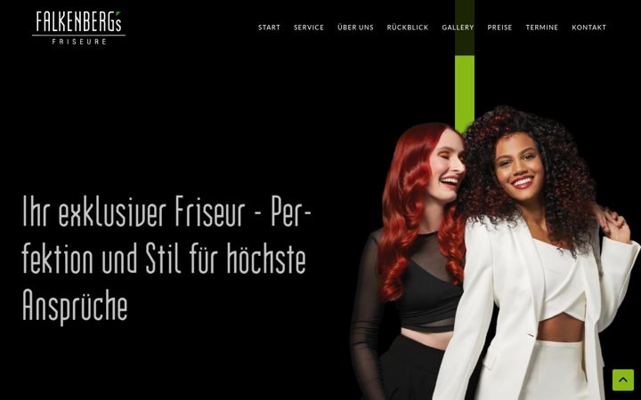 Screenshot of falkenbergsfriseure.de