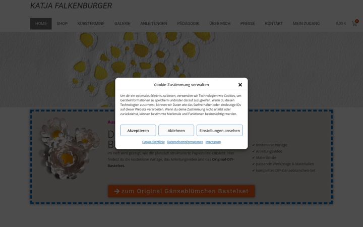 Screenshot of falkenburger.de