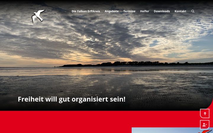 Screenshot του falkenerftkreis.de