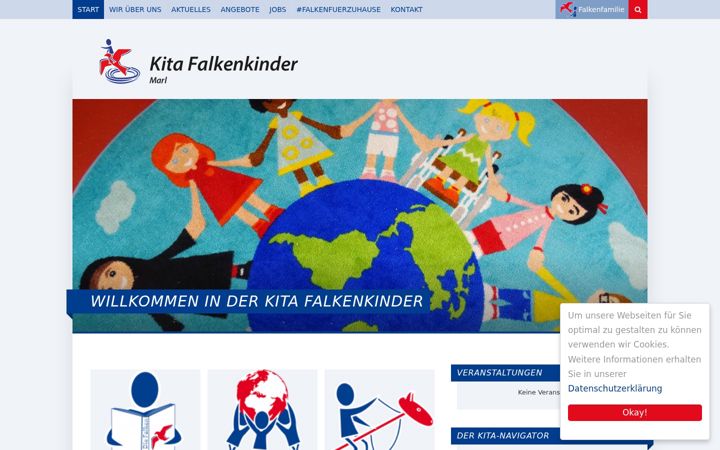Screenshot του falkenkinder-re.de