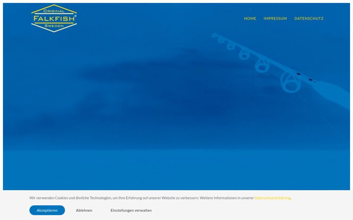Screenshot of falkfish.eu