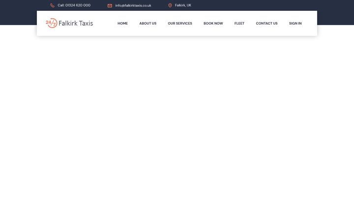Screenshot of falkirktaxis.co.uk