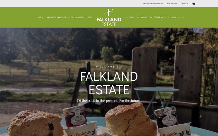 Screenshot of falklandestate.co.uk