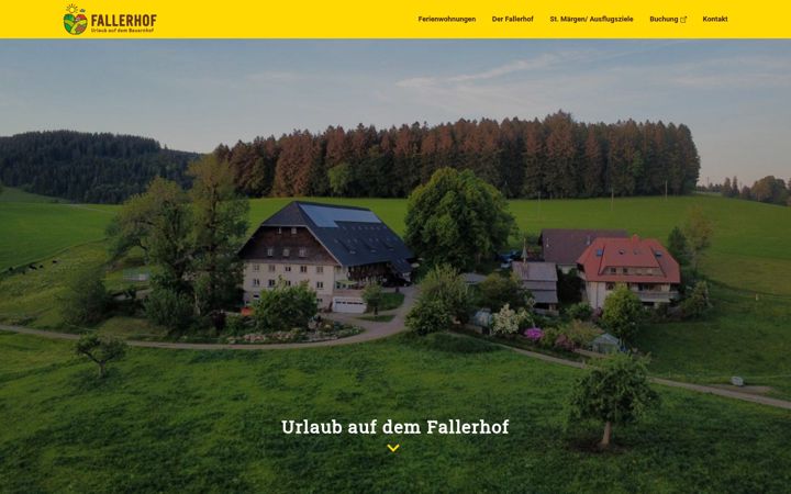 Screenshot of faller-fallerhof.de