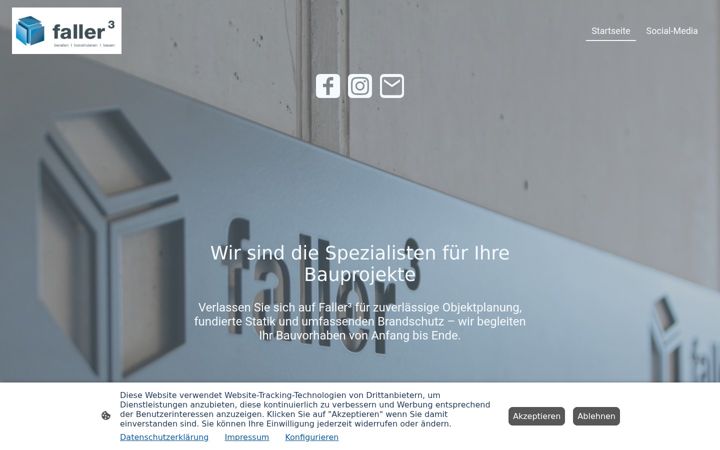 Screenshot of fallerhochdrei.de