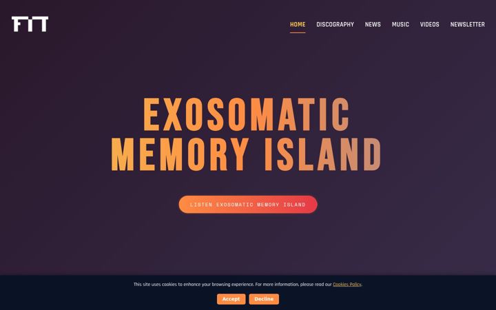 Screenshot of fallibextorn.com