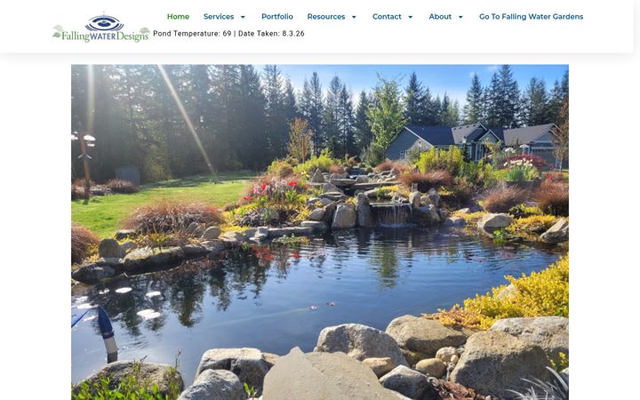 Screenshot of fallingwaterdesigns.com