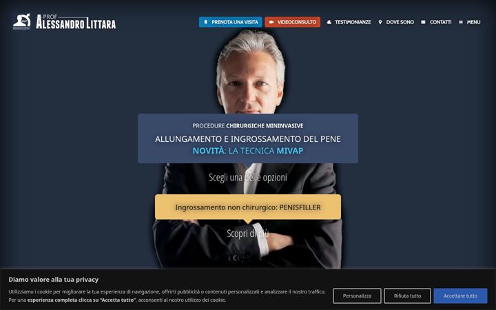 Screenshot of falloplastica.net