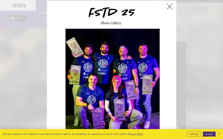 Screenshot of fallseriestd.com