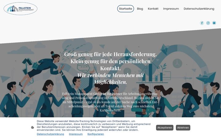 Ekrano kopija fallstein-management.de