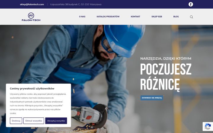 Screenshot of falontech.com