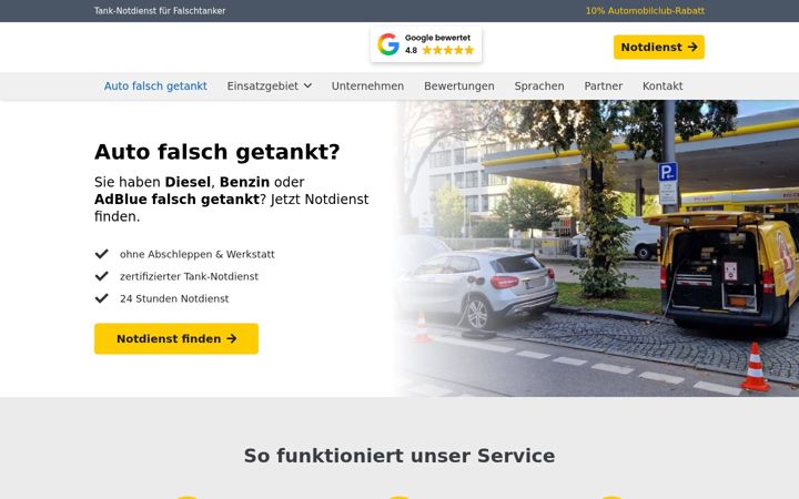 Screenshot of falsch-tanken24.de