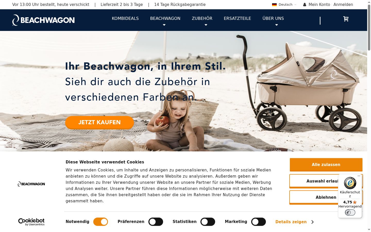 Sutikimo reklamjuostės, rodytos prieš bet kokią sąveiką, ekrano kopija